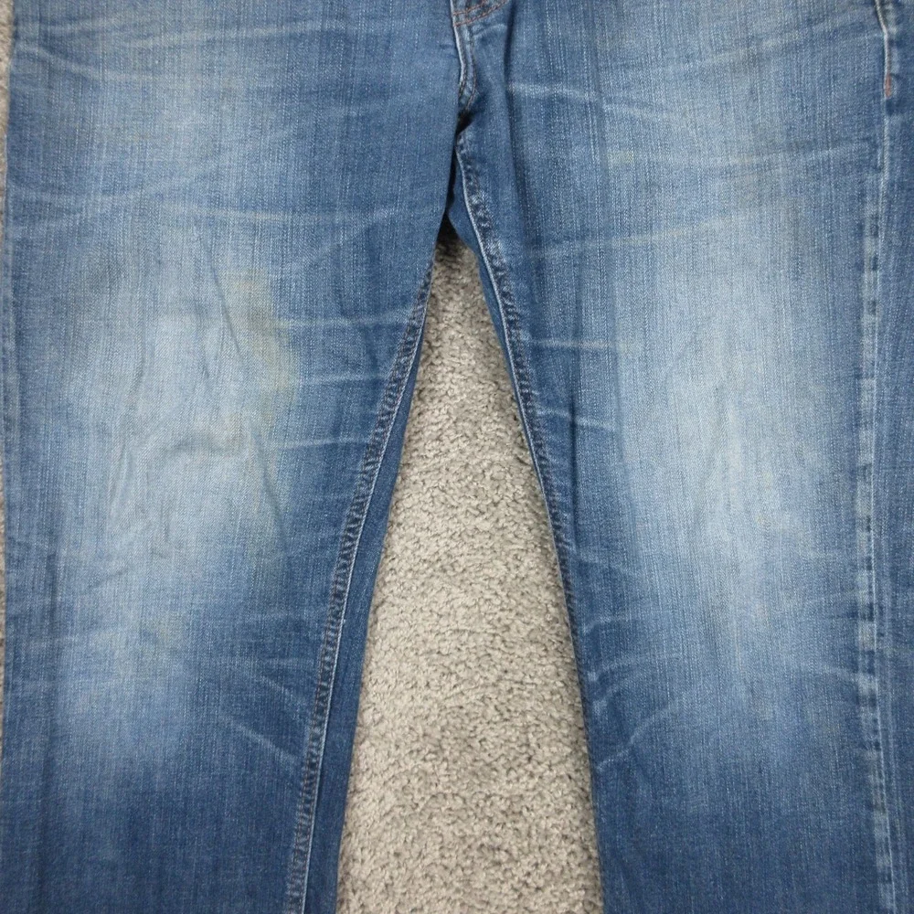 Silver Jeans Mens 36x29 (Tag 36x32) Blue Konrad Slim Straight Flex Denim Pants